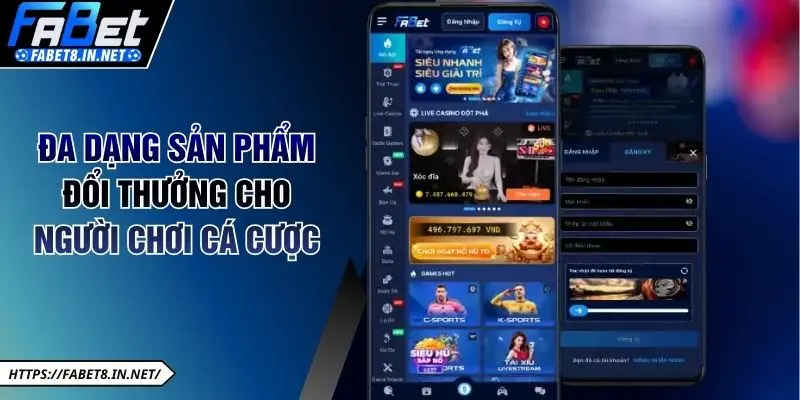 Đa dạng sản phẩm đổi thưởng cho người chơi cá cược