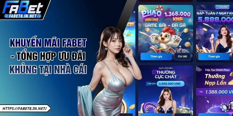 Khuyến Mãi FABET - Tổng Hợp Ưu Đãi Khủng Tại Nhà Cái